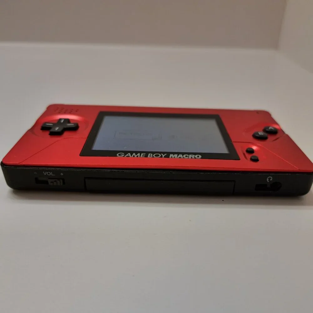 DS Lite Game Boy Advance Macro Mod (Reads and play All GBA Games) Red
